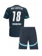 RB Leipzig Arthur Vermeeren #18 Ausweichtrikot für Kinder 2024-25 Kurzarm (+ Kurze Hosen)